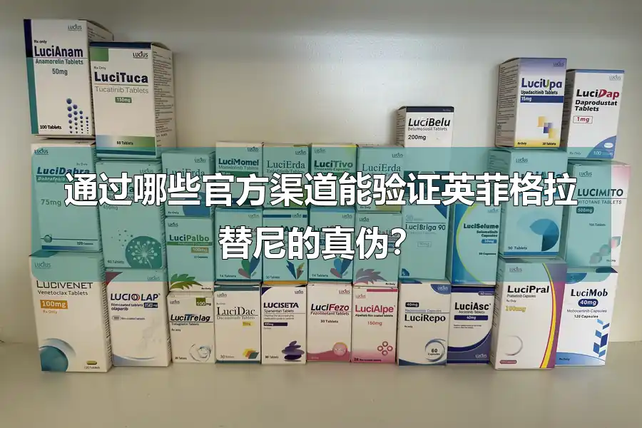 通过哪些官方渠道能验证英菲格拉替尼的真伪?